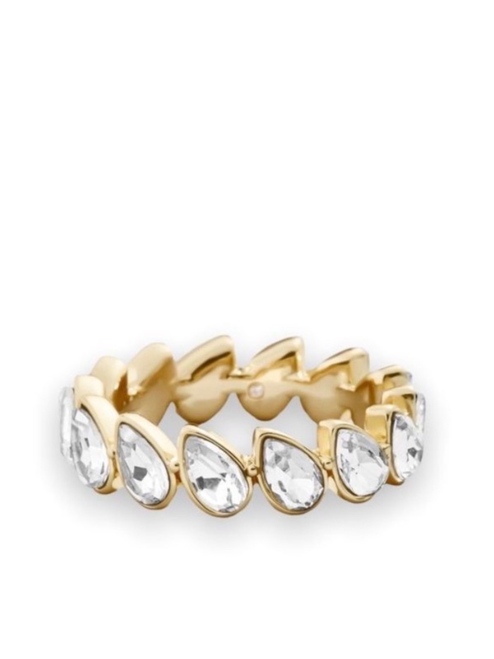 BaubleBar Gold Linked Eternity Band - Gold
